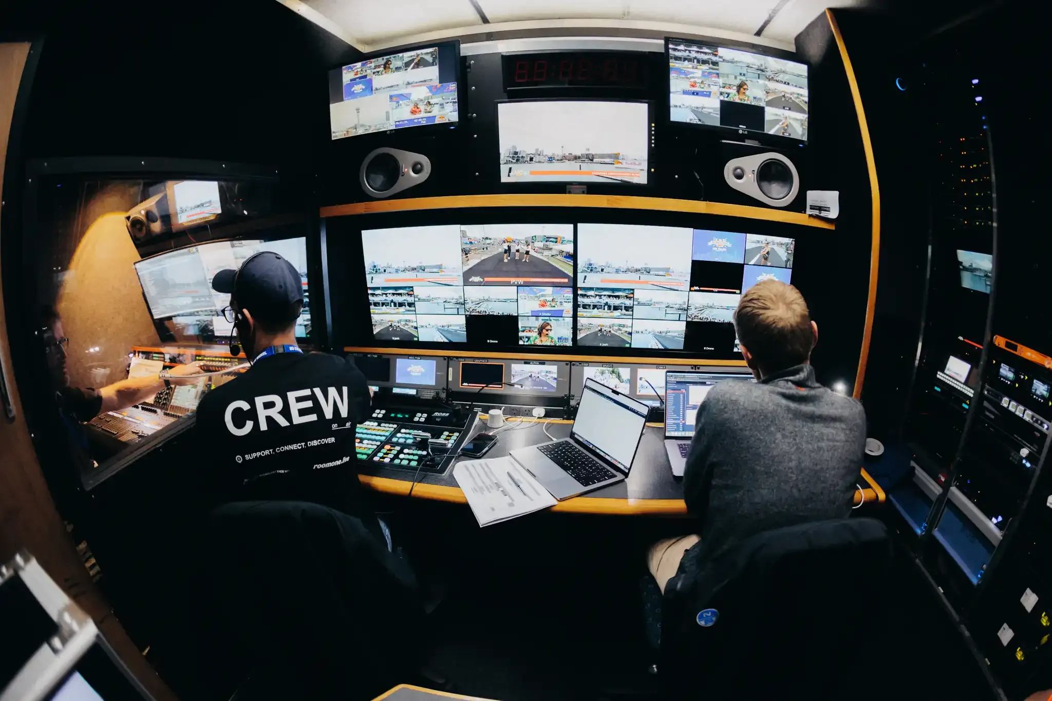 Room One Live camera crew